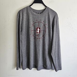 NCAA Nike Dri-Fit Elite Stanford Cardinal Basketball Shirt Men’s L Gray